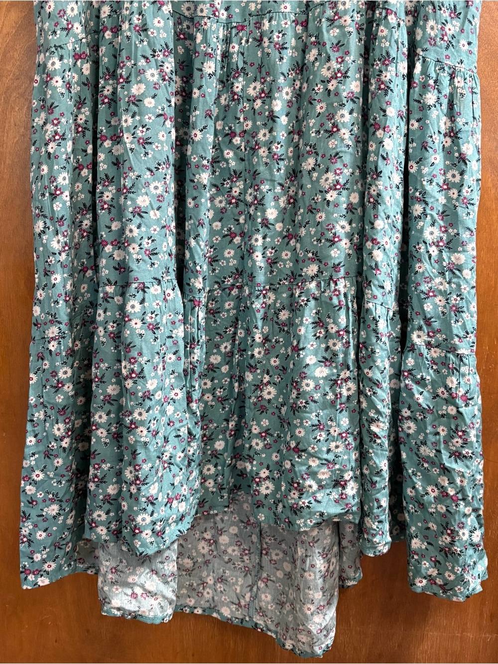 BloomChic Mint Green Ditsy Floral Sweetheart Maxi Dress NWT 18 20 Cottagecore - Picture 9 of 11